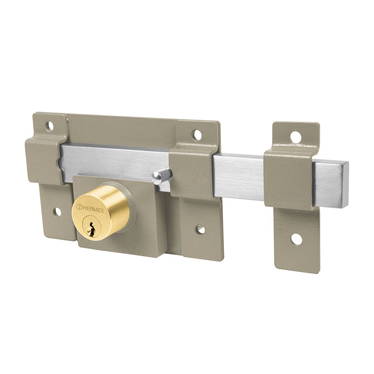 HERMEX - chapa Cerradura de barra libre Hermex Truper