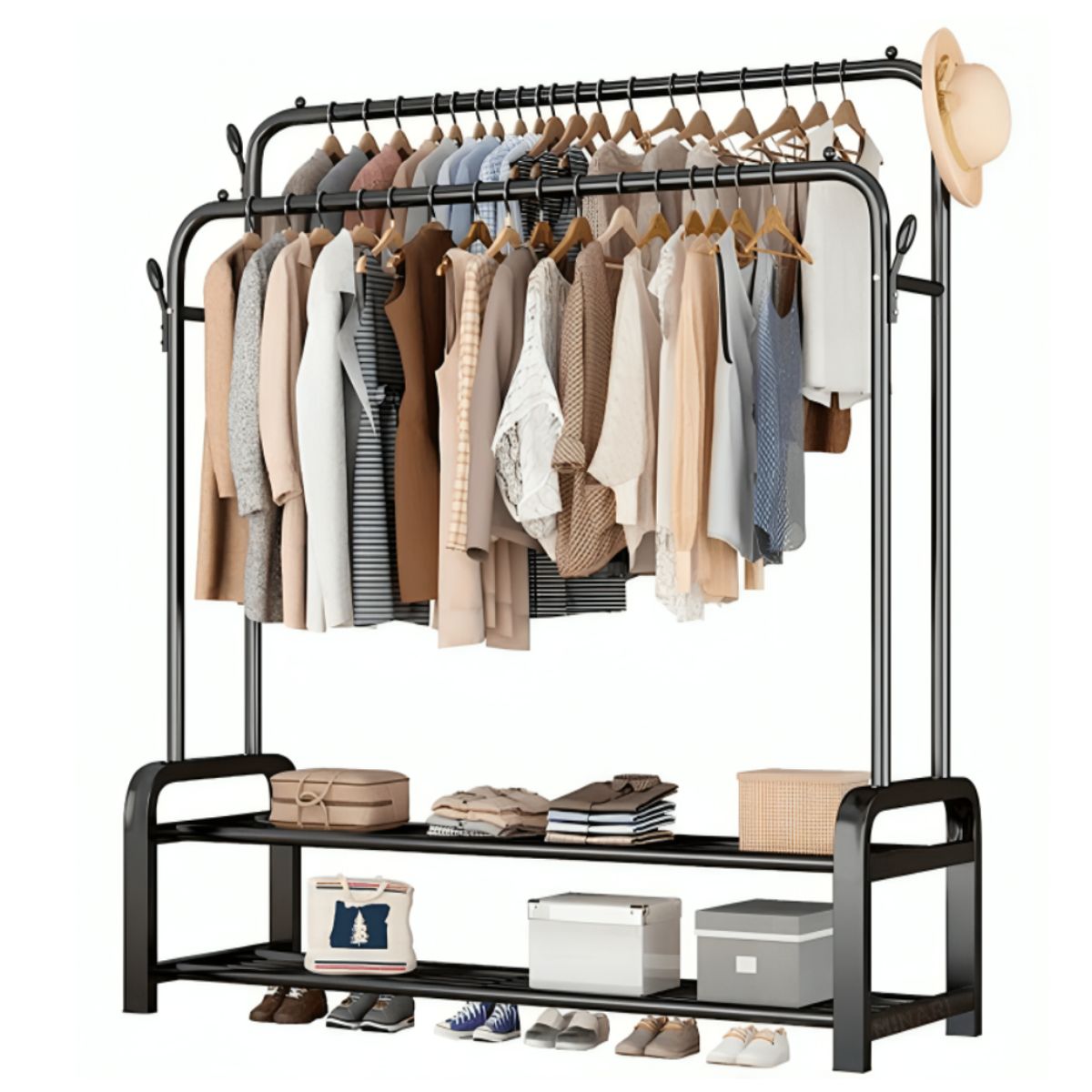 GENERICO - Organizador Colgador de Ropa Armable - 40 Kg