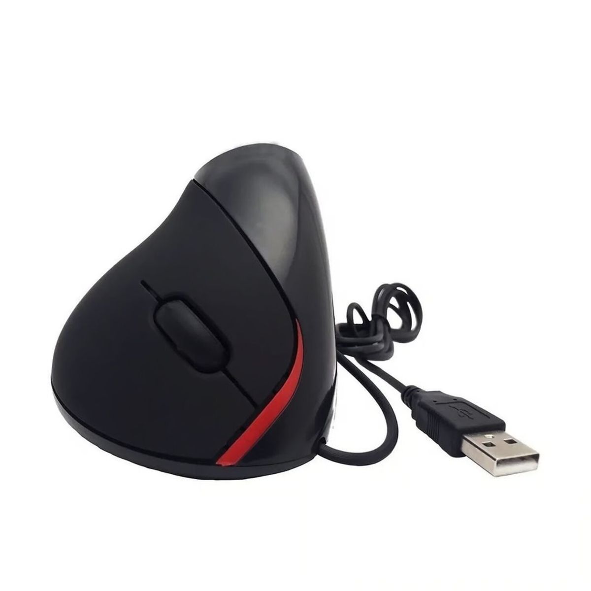 GENERICO - MOUSE  D2  ERGONOMICO  CABLEADO VERTICAL   USB