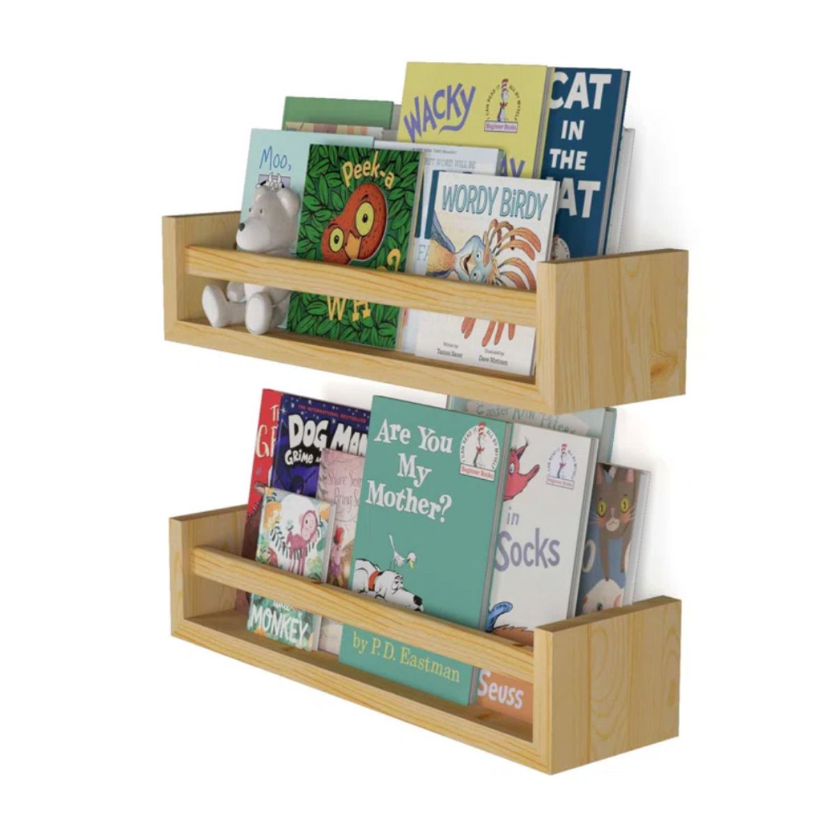 GENERICO - Repisa Flotante x2 unid Touji Duna Petrox Home