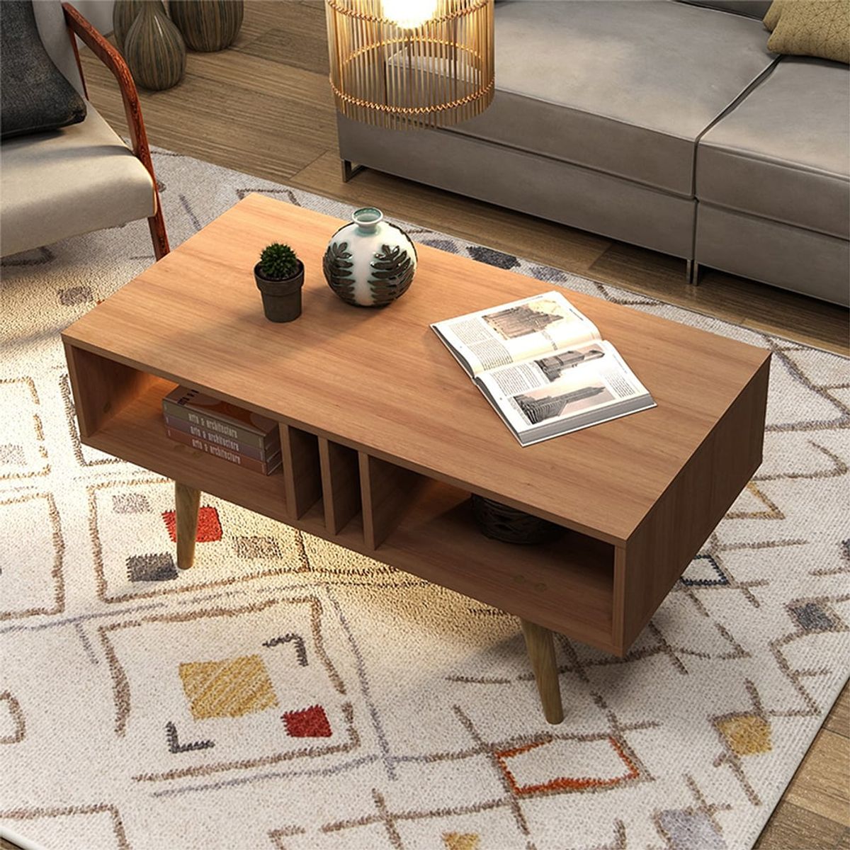 2020 HOME PERU - Mesa de centro México - Almendra