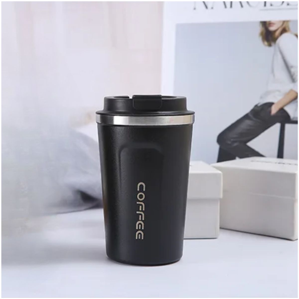 INSPIRA MARKET - Vaso Térmico Pequeño para Café 510ml