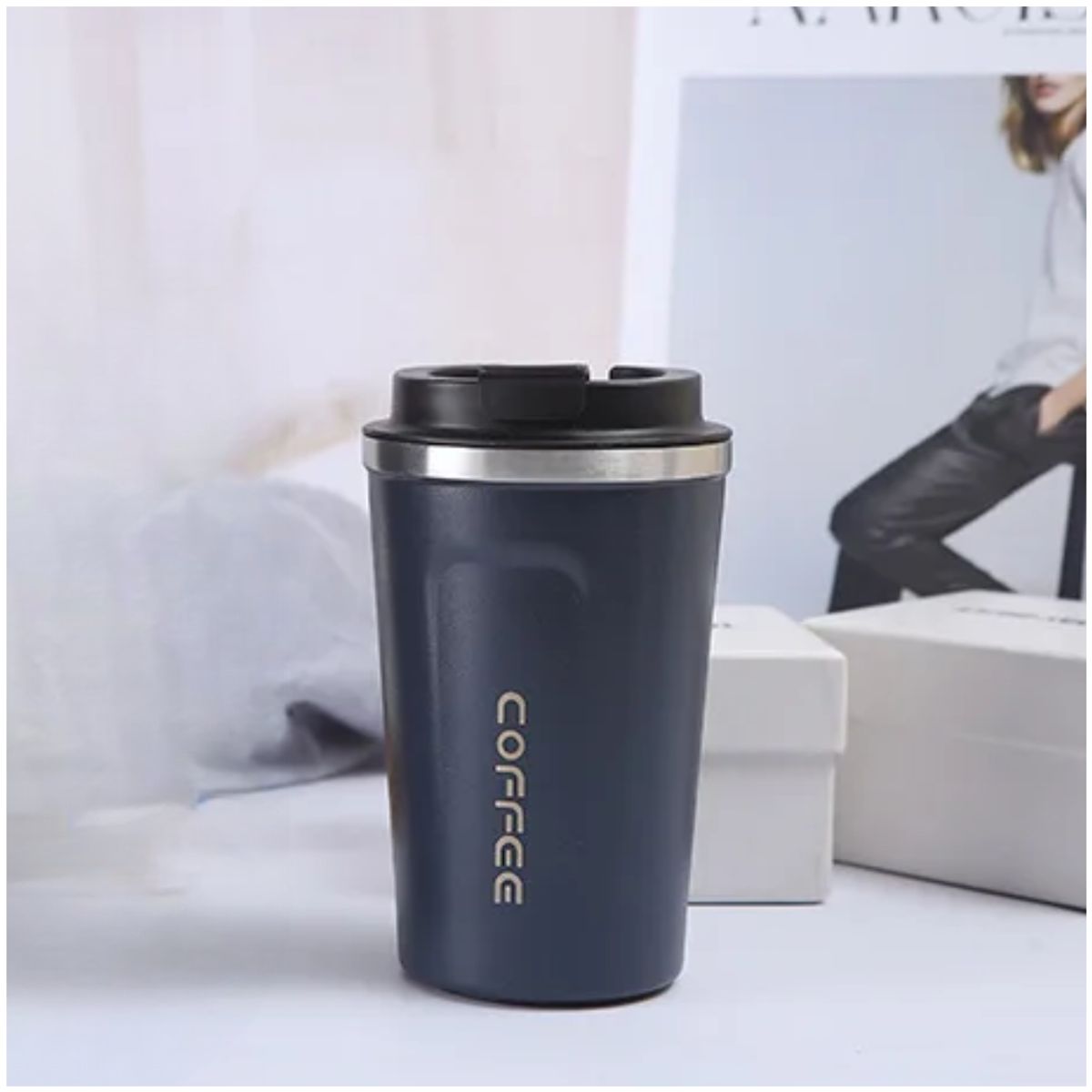 INSPIRA MARKET - Vaso Térmico Pequeño para Café 510ml
