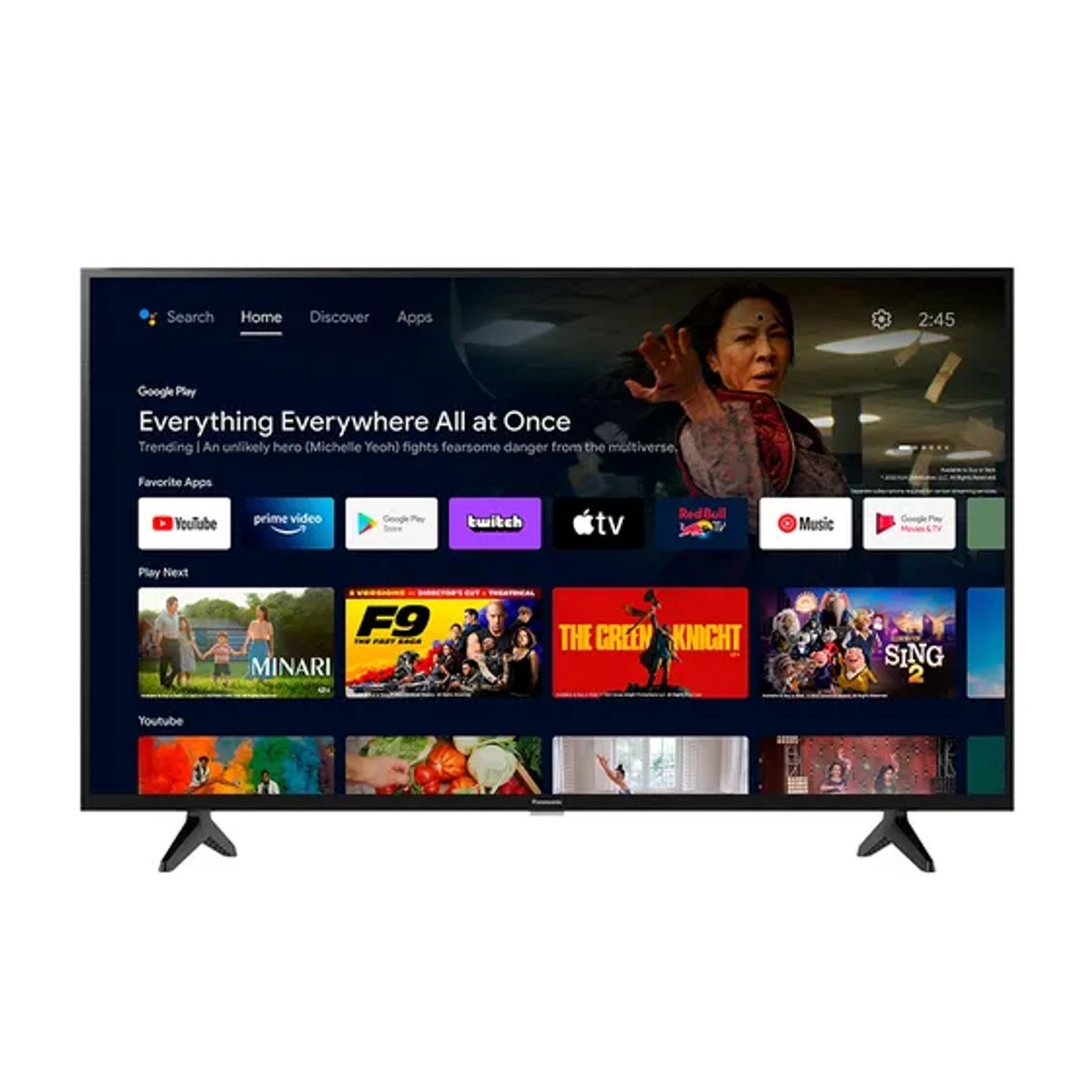 PANASONIC - Televisor Panasonic LCD FHD Smart 43 TC-43MS600P.