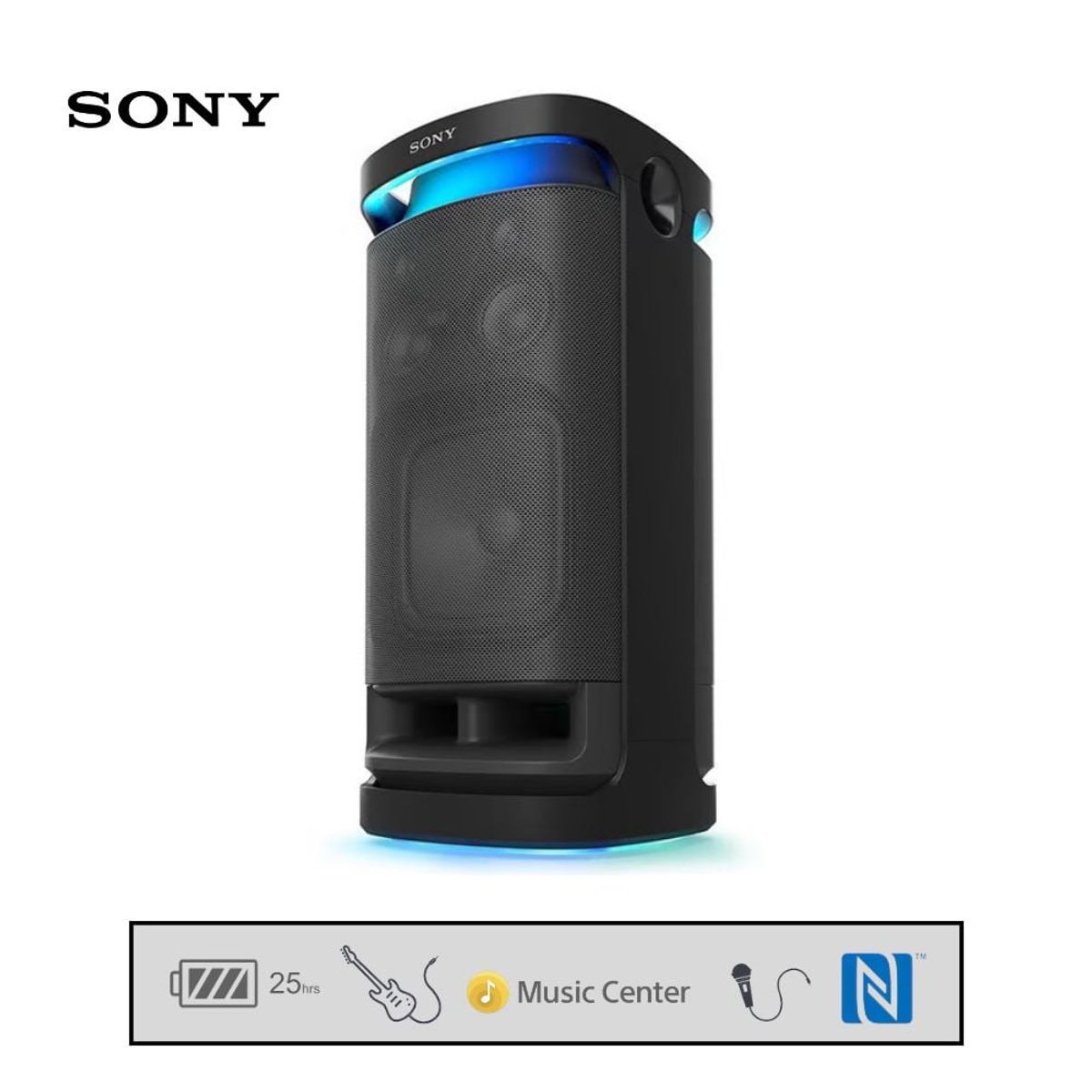 SONY - Equipo de sonido Bluetooth inalámbrico de alta potencia SRS-XV900