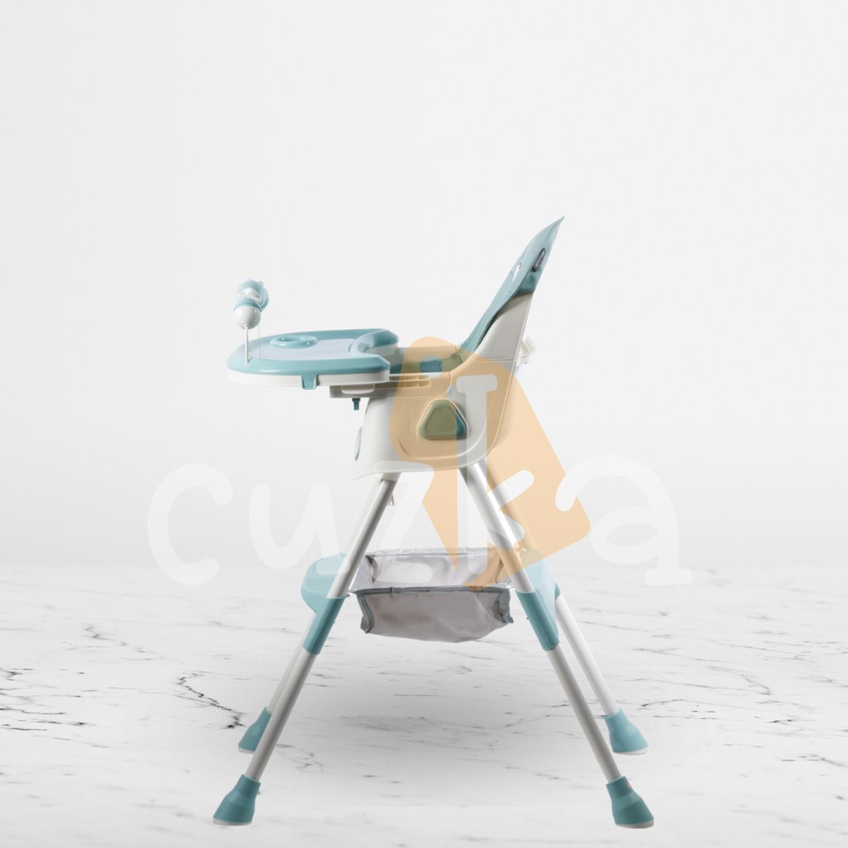 EBABY - Silla de comer Ebaby «DALI PLUS» Ligth Blue