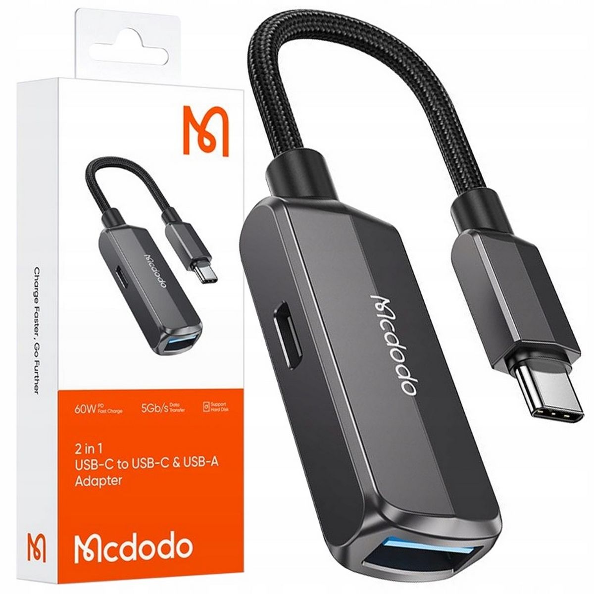 MCDODO - Adaptador Usb a Tipo C Para Discos Duros - ios android - Mcdodo