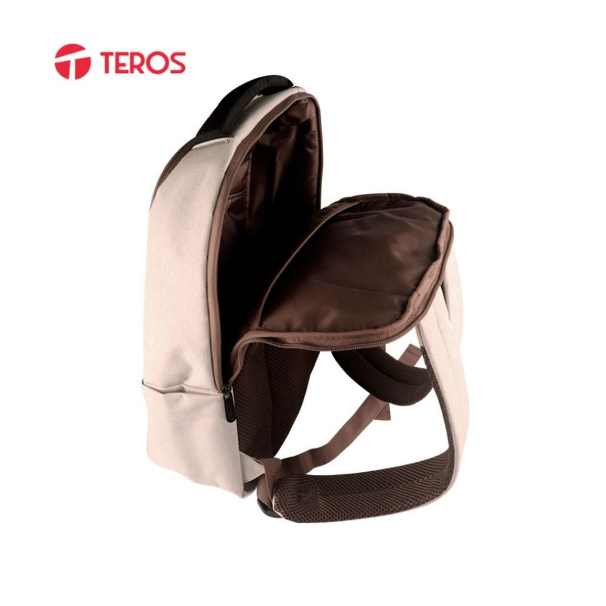 TEROS - Mochila Teros TE-ACS9012 Poliéster notebook hasta 156 beige