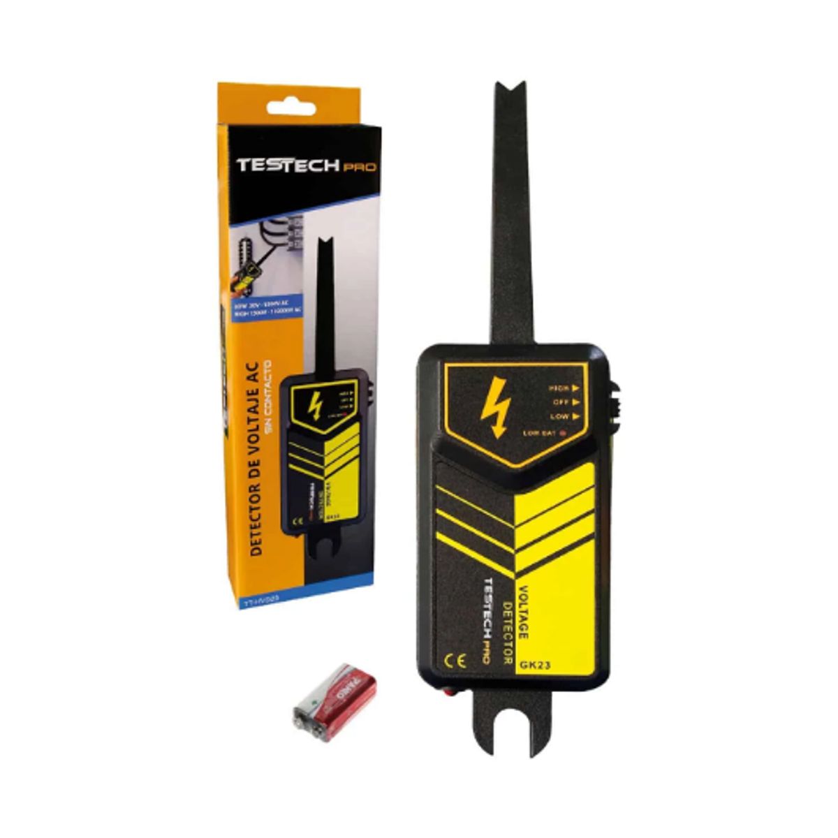 TESTECH - Detector de Voltaje AC TT-HVD23 TESTECH