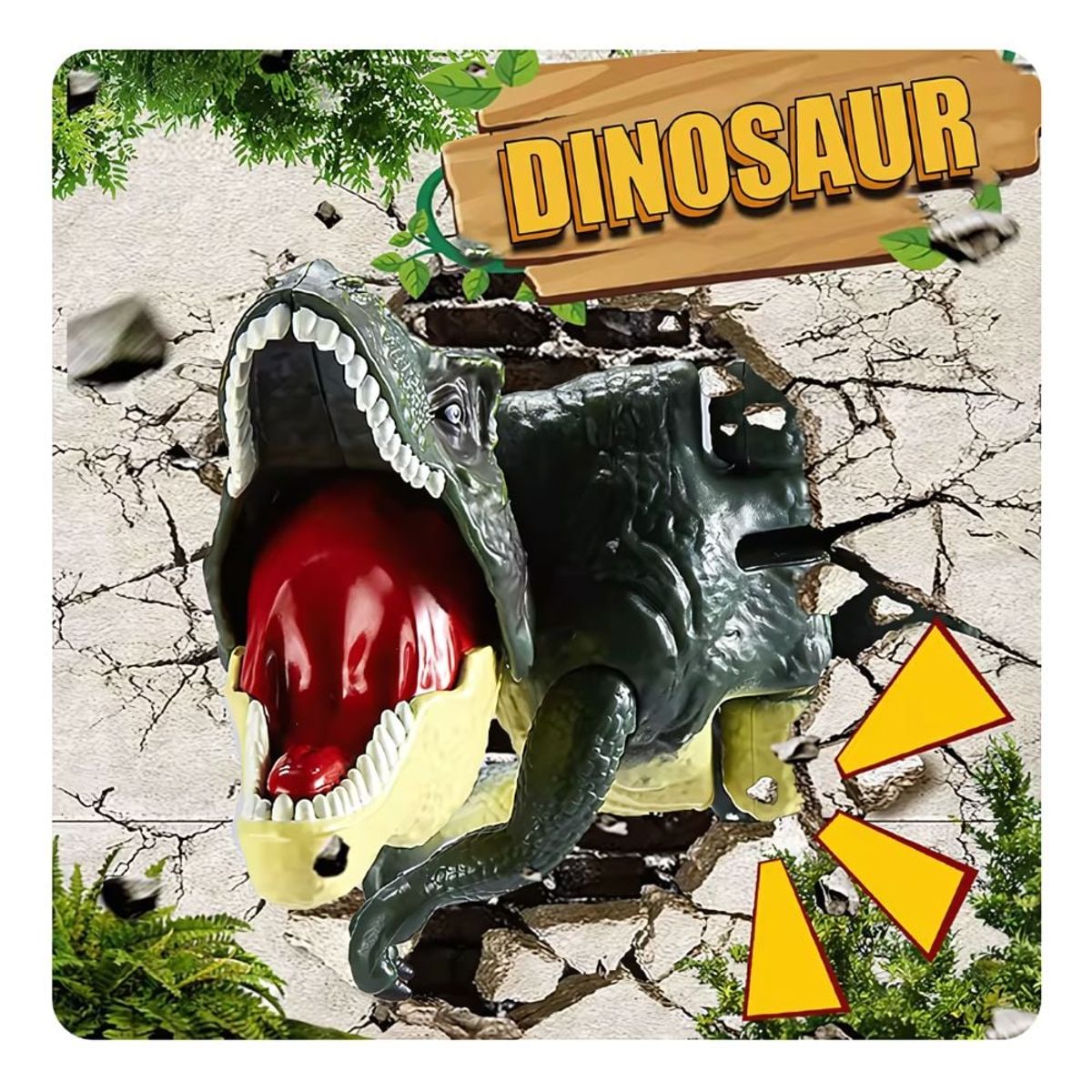 GENERICO - Juguete Press Dinosaurio Con Sonido y luz para Niños