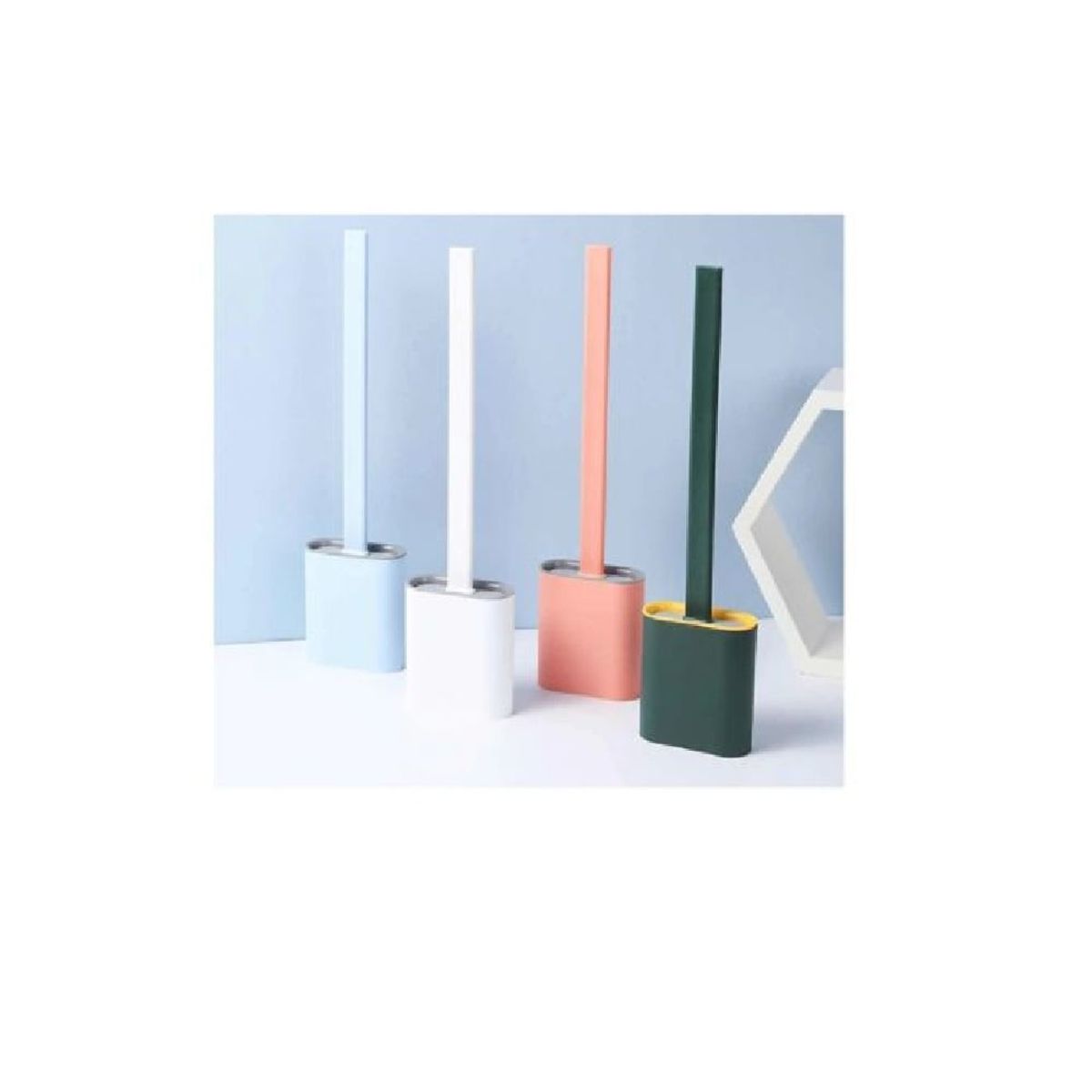 OTTOWARE - Cepillo de Silicona para Limpieza de Inodoro