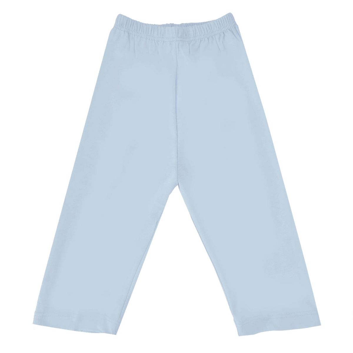 GENERICO - Pantalon sin pie - 100% algodón - Celeste