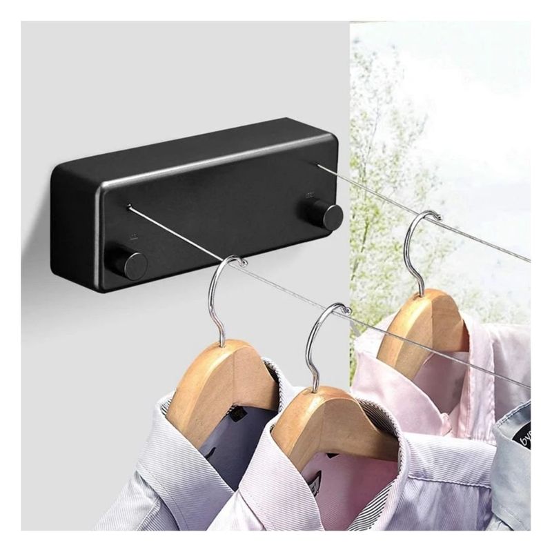 SHEEPBUSTER - Colgador Tendedero de Ropa Retráctil de Acero Inoxidable