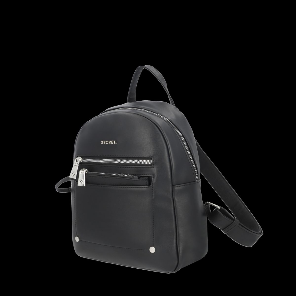 SECRET - Mochila Grecia Mediana Black