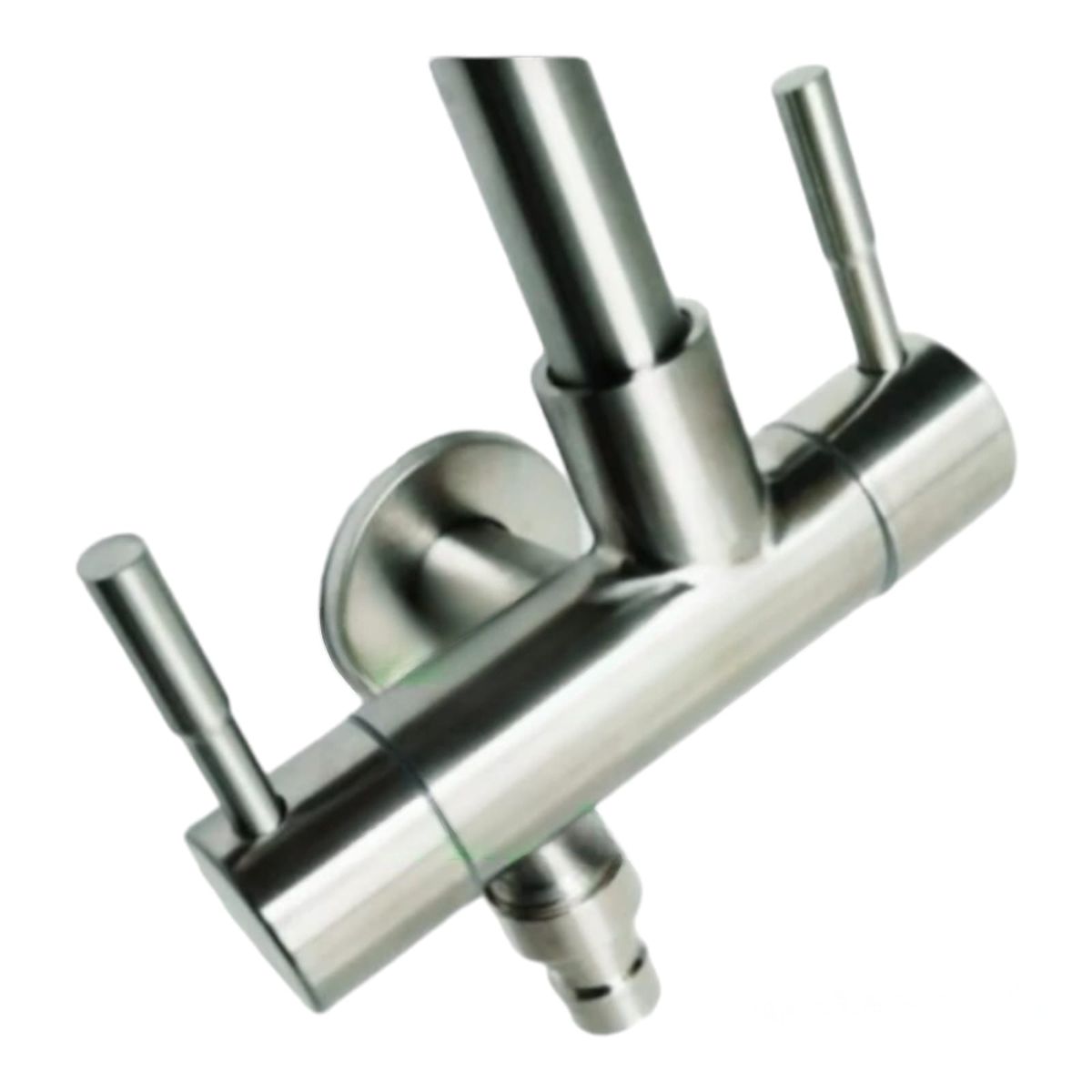 GENERICO - Grifo de Cocina Flexible con Rociador de Acero Inoxidable