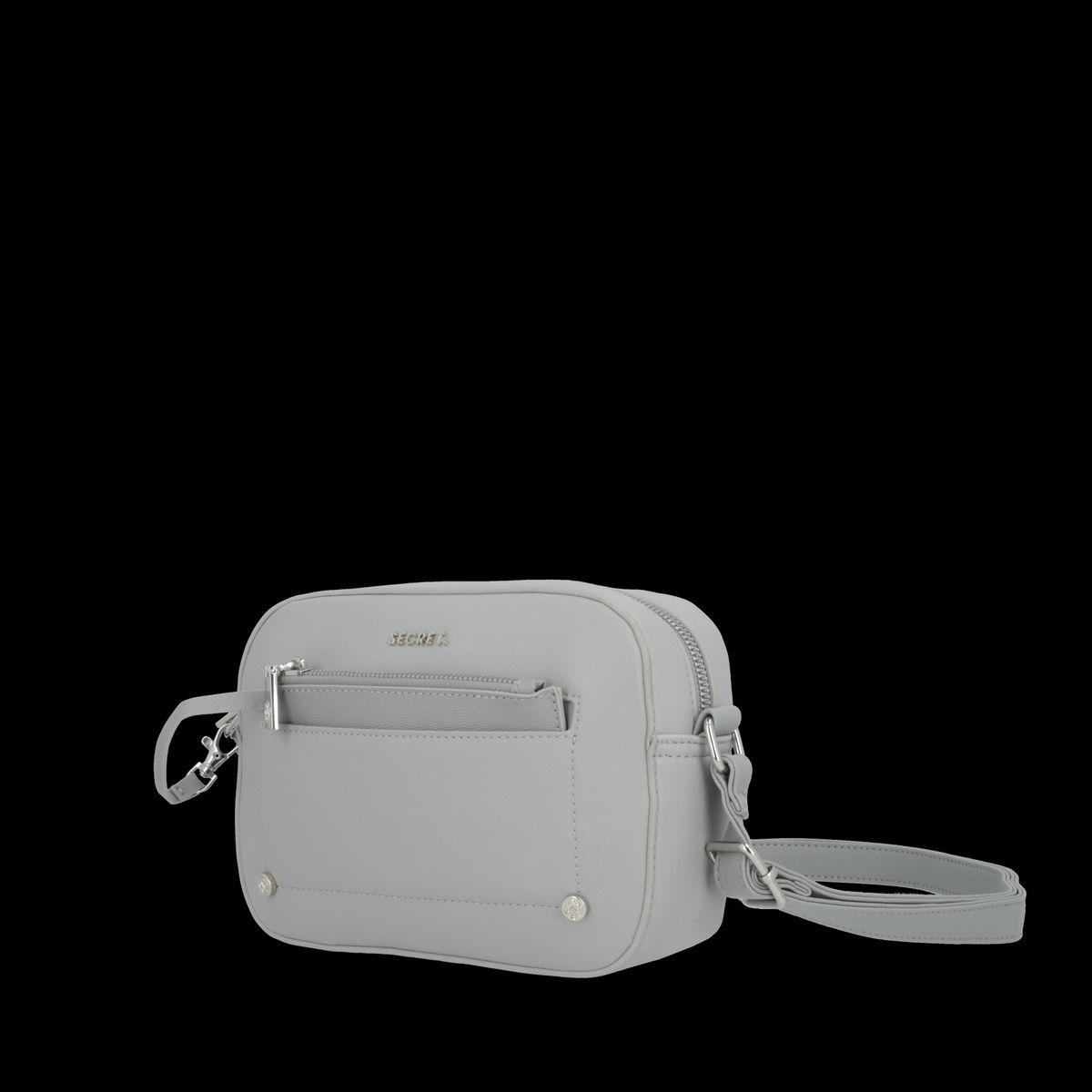 SECRET - Cartera Grecia Pequeña Grey