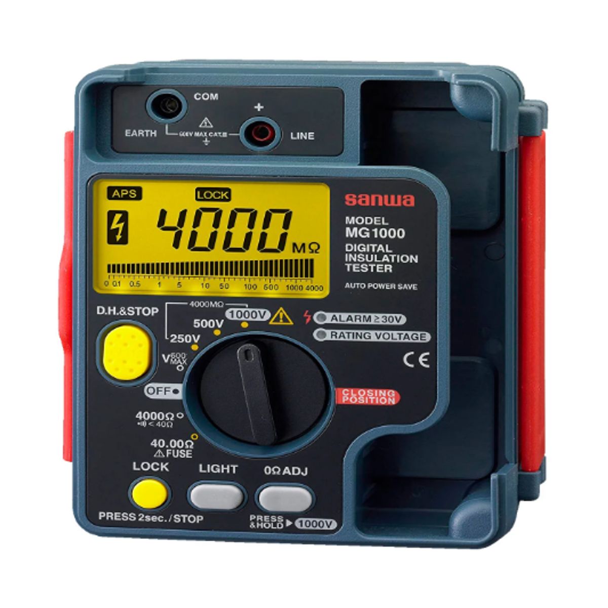 GENERICO - Megóhmetro Digital 1000v MG1000 SANWA