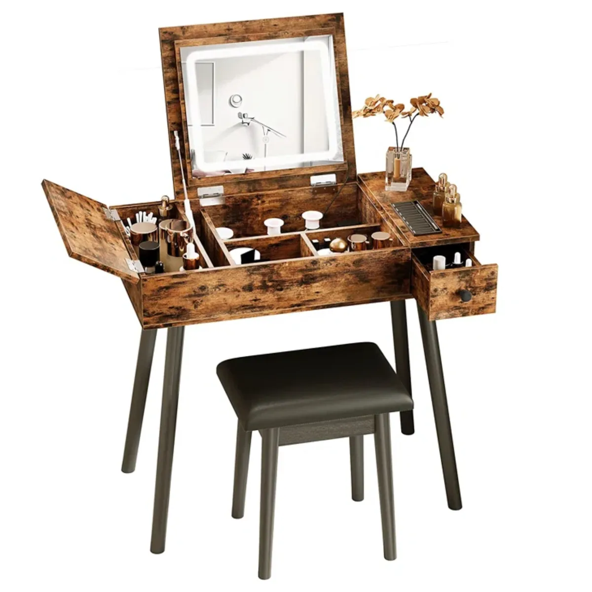 GENERICO - Tocador con Asiento Silvi Petrox Home