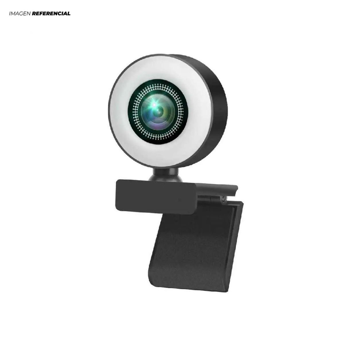 IMPORTADO MC - Cámara Web HD 1080 Luz LED Trípode