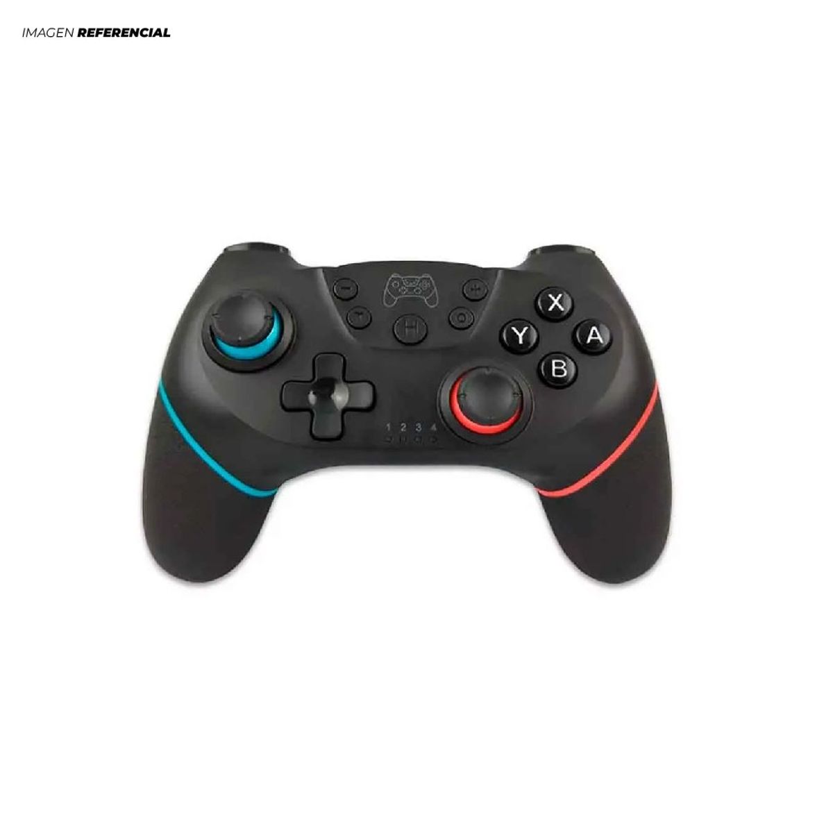 GENERICO - Mando Inalámbrico con Batería Recargable color Negro