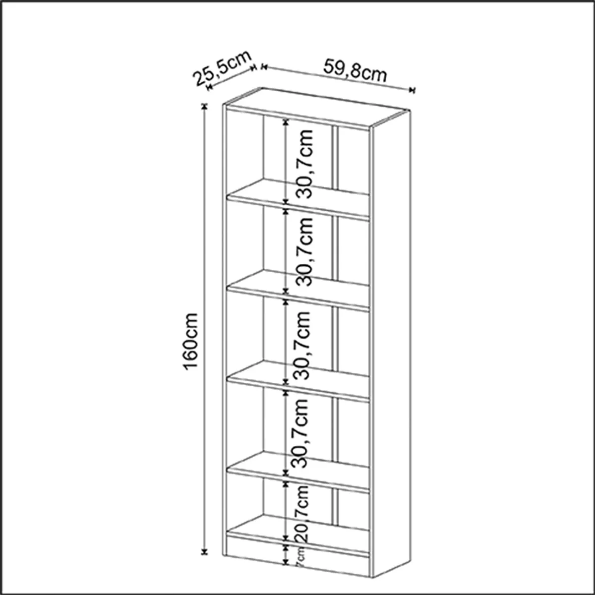 GENERICO - Biblioteca Rosana - Blanco