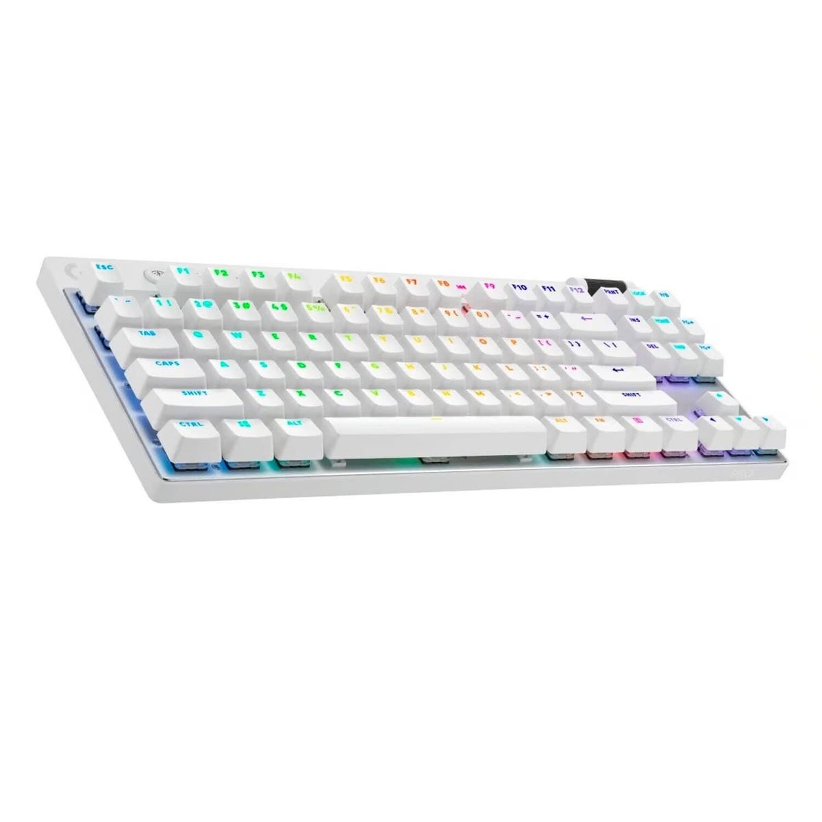 LOGITECH - TECLADO LOGITECH PRO X TKL LIGHTSPEED WHITE  920-012143  GAMING