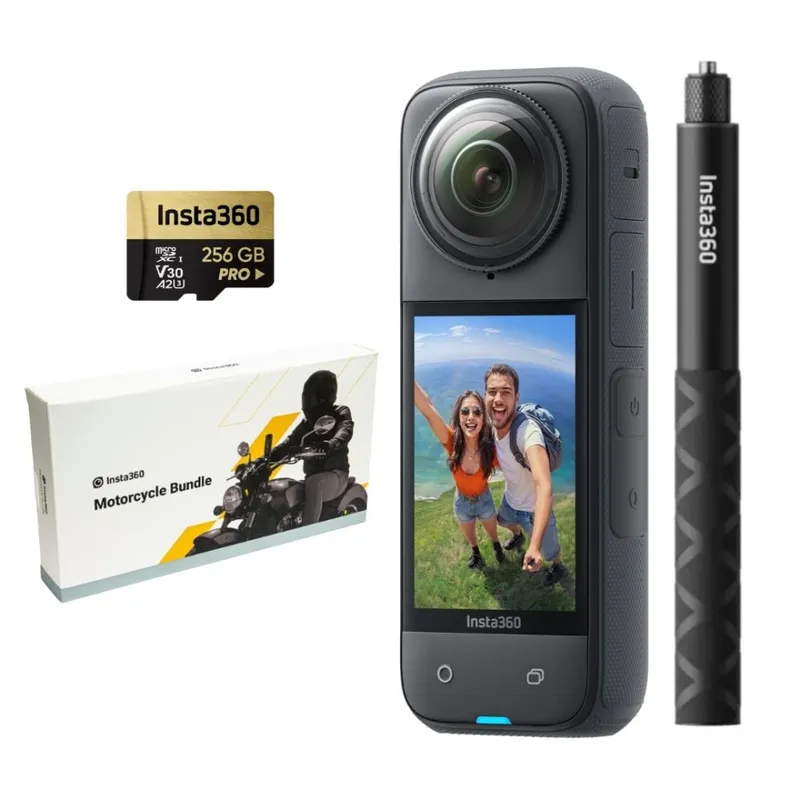 INSTA 360 - Cámara Insta360 X4  [ Pack Motero ]
