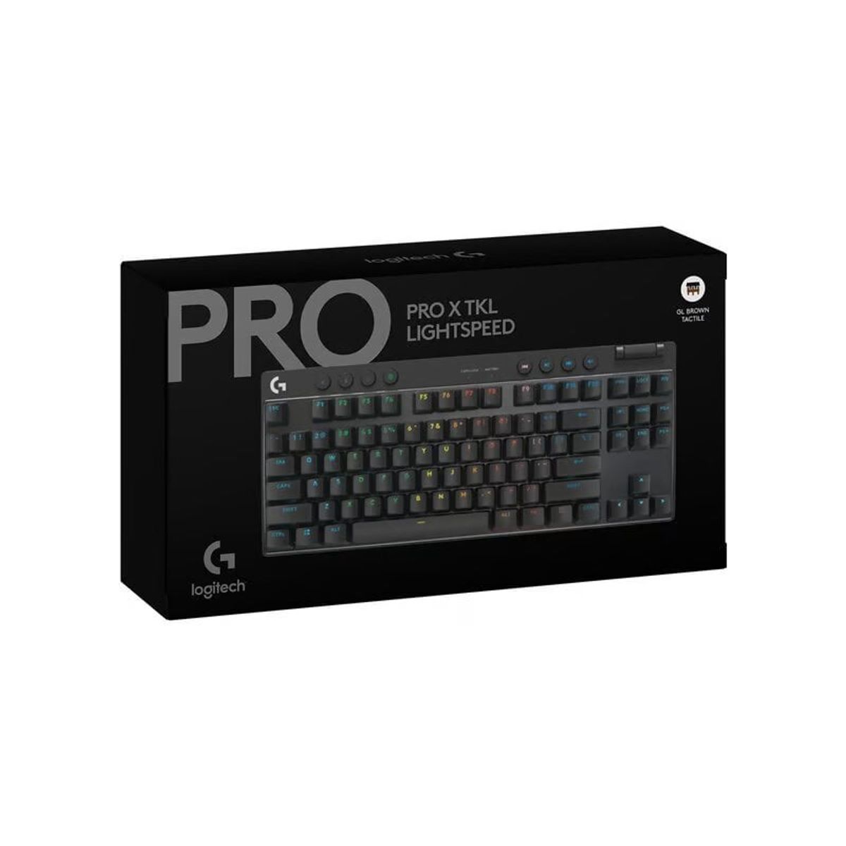 LOGITECH - TECLADO LOGITECH PRO X TKL LIGHTSPEED  920-012127  GAMING