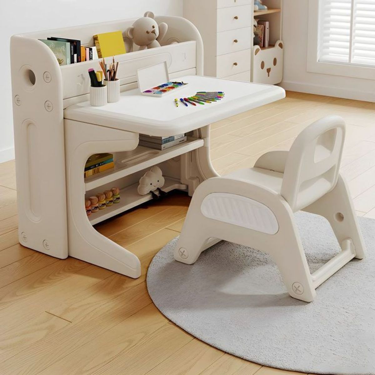 PERU IMPORTACIONES - Mesa  Pizarra Borrador plegable para Niños 2 a 8 años