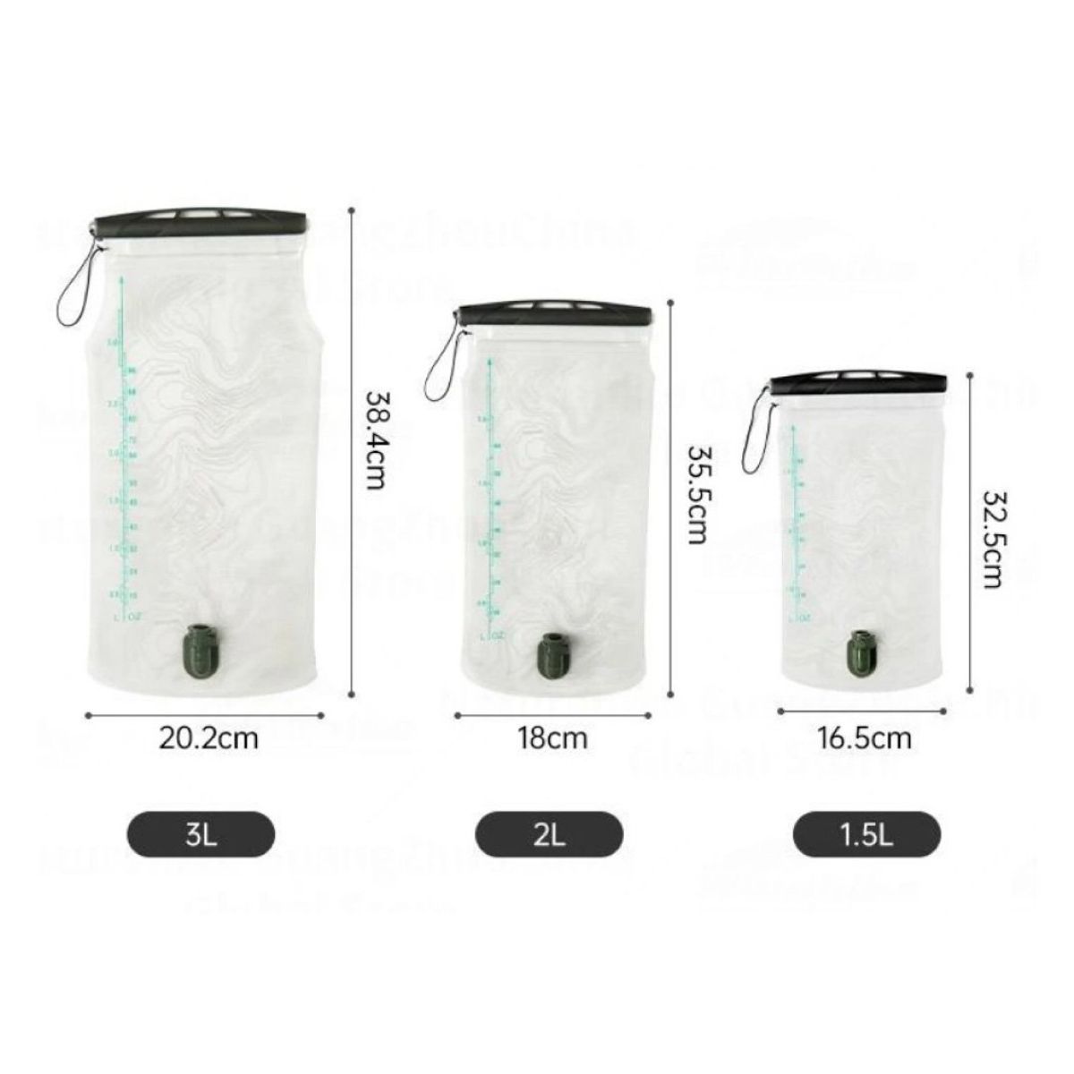 NATUREHIKE - Bolsa de hidratación Bladder 2L - Naturehike