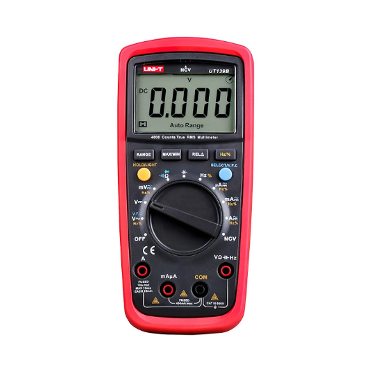 UNI T - Multímetro Digital con Capacitancia y Frecuencia UT139B UNI-T
