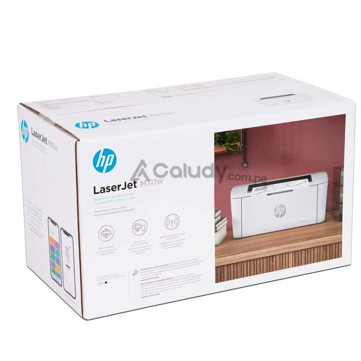 HP - Impresora Láser Monocromática HP LaserJet M111w Wi-Fi USB