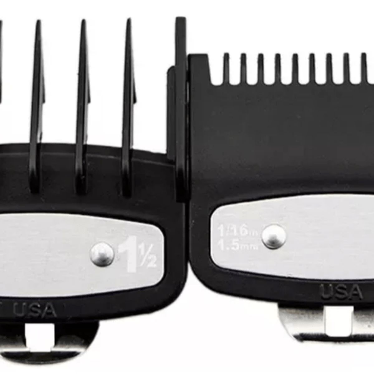 GENERICO - Peinetas reforzadas 0.5 y 1.5 para máquinas Wahl, Kemei, VGR