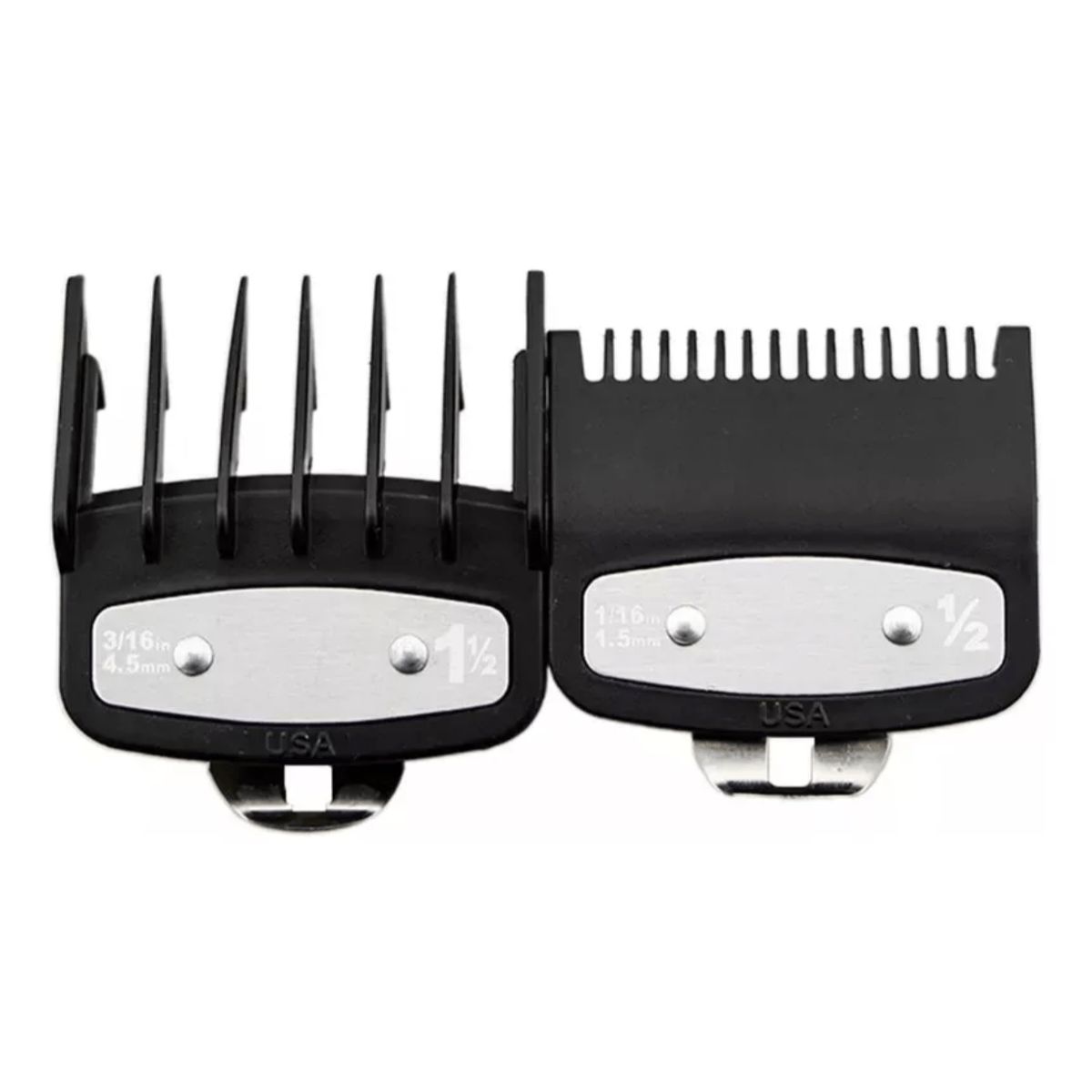 GENERICO - Peinetas reforzadas 0.5 y 1.5 para máquinas Wahl, Kemei, VGR