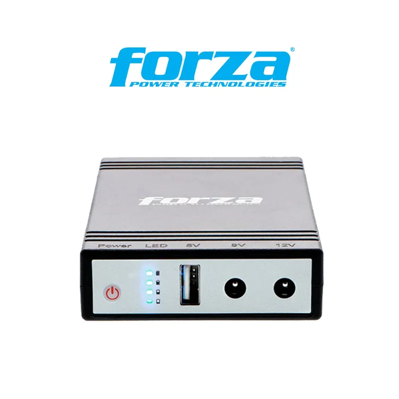 FORZA - MINI UPS PORTATIL DC-140USB 14W 5/9/12V USB