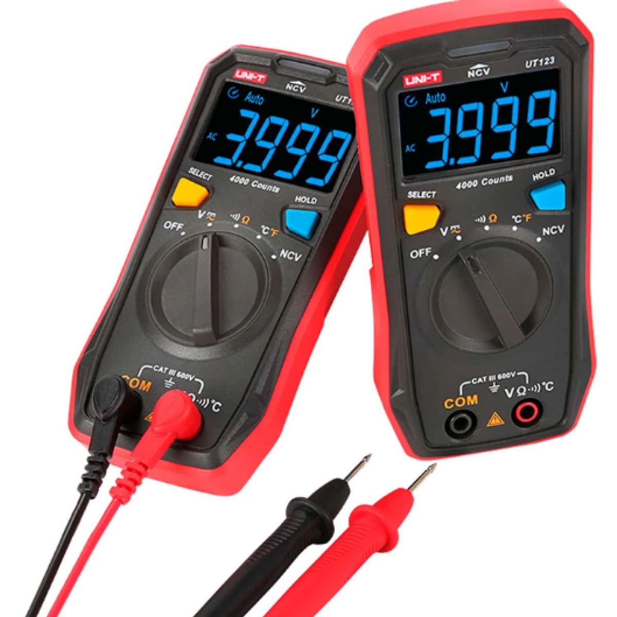 UNI T - Multímetro Digital con Temperatura UT123 UNI-T