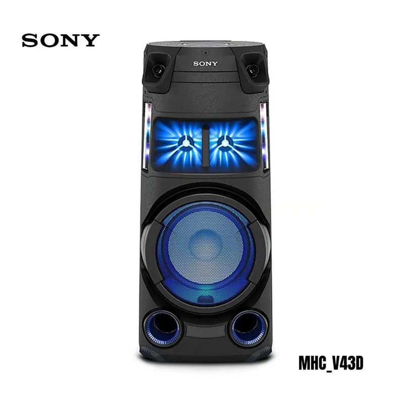 SONY - Sony Equipo de Sonido MHC-V43D Bluetooth HDMI DVD y Karaoke