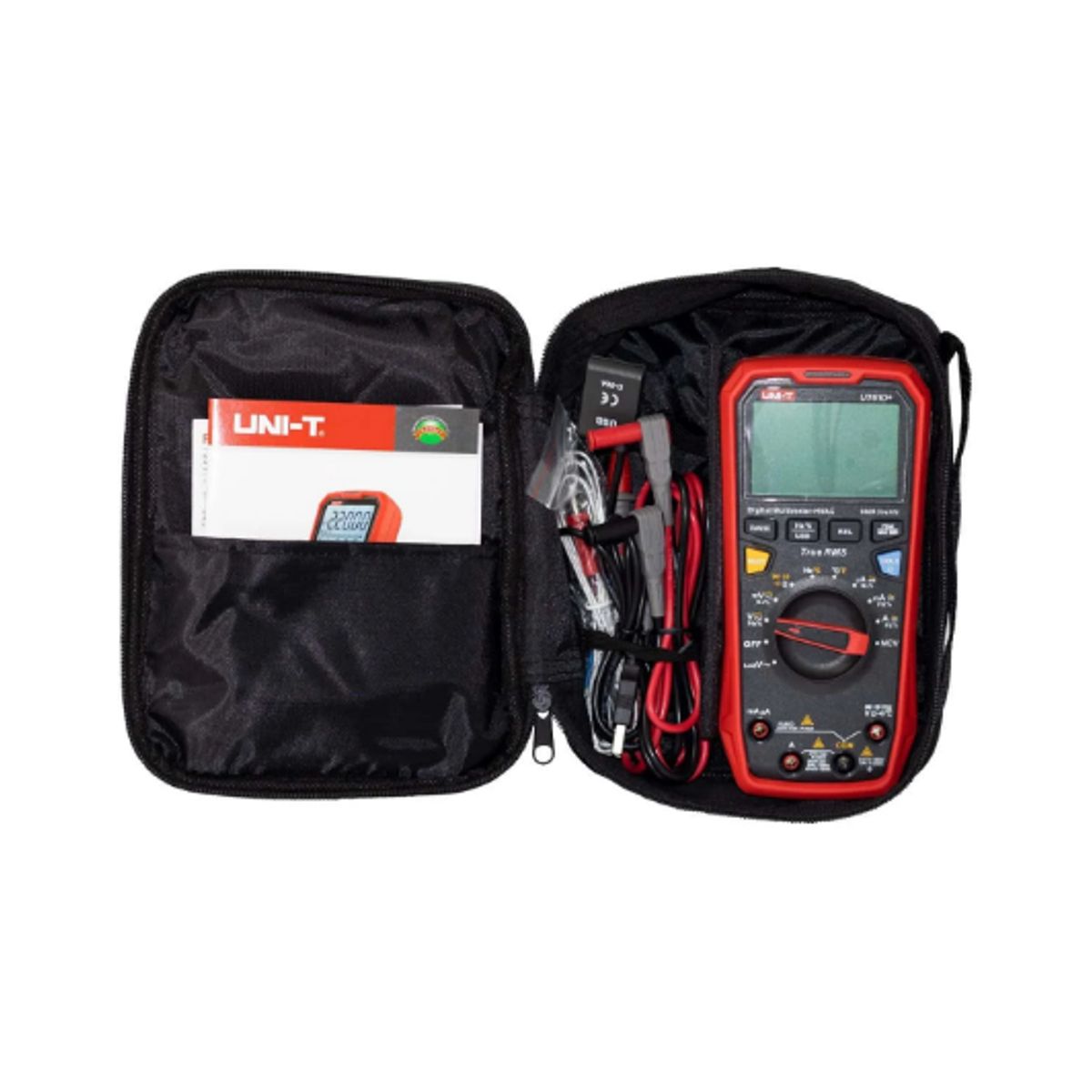  - Multímetro Digital con Capacitancia Frecuencia y Temperatura True RMS