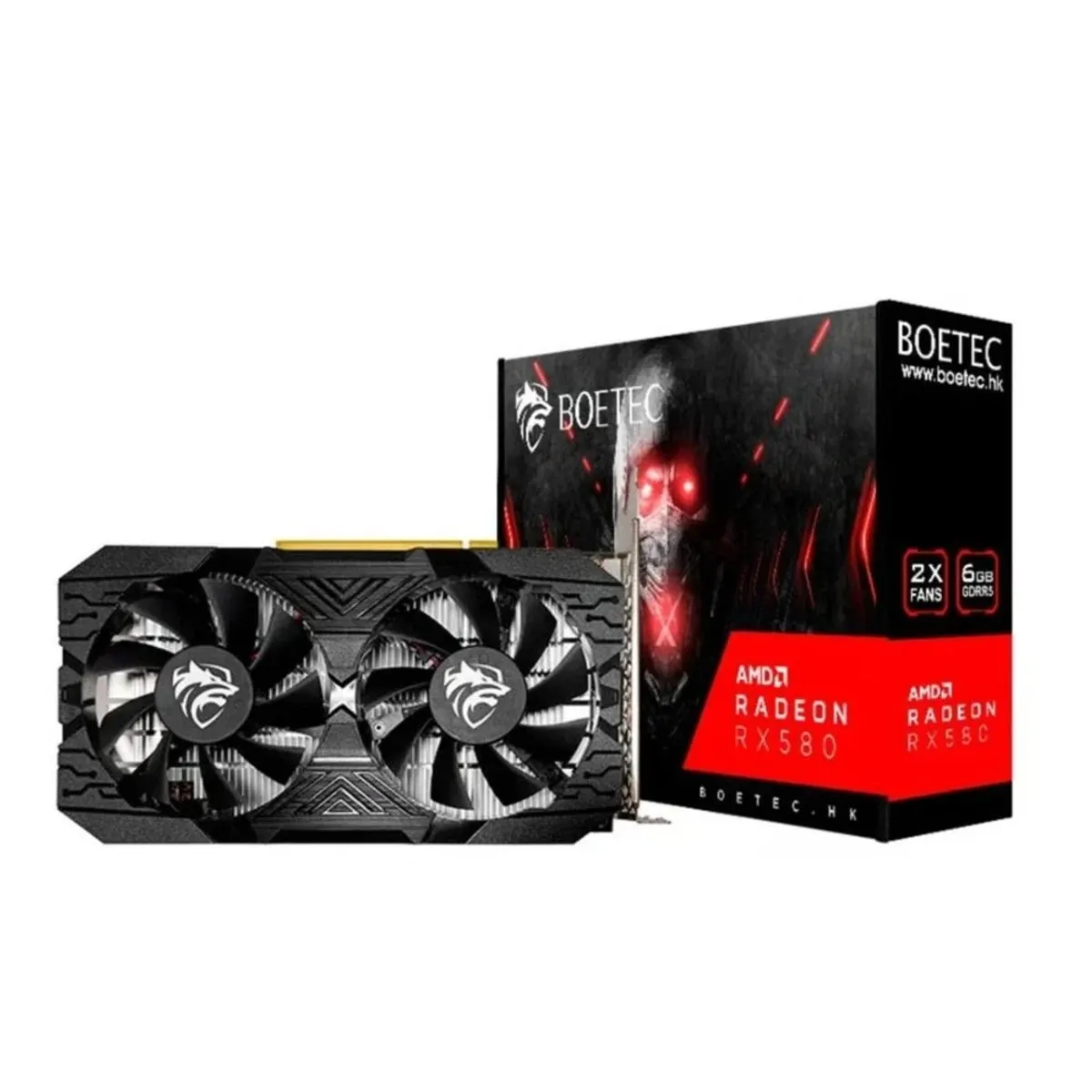 AMD - BOETEC RADEON RX 580 8GB GDDR5 256BITS DUAL FAN