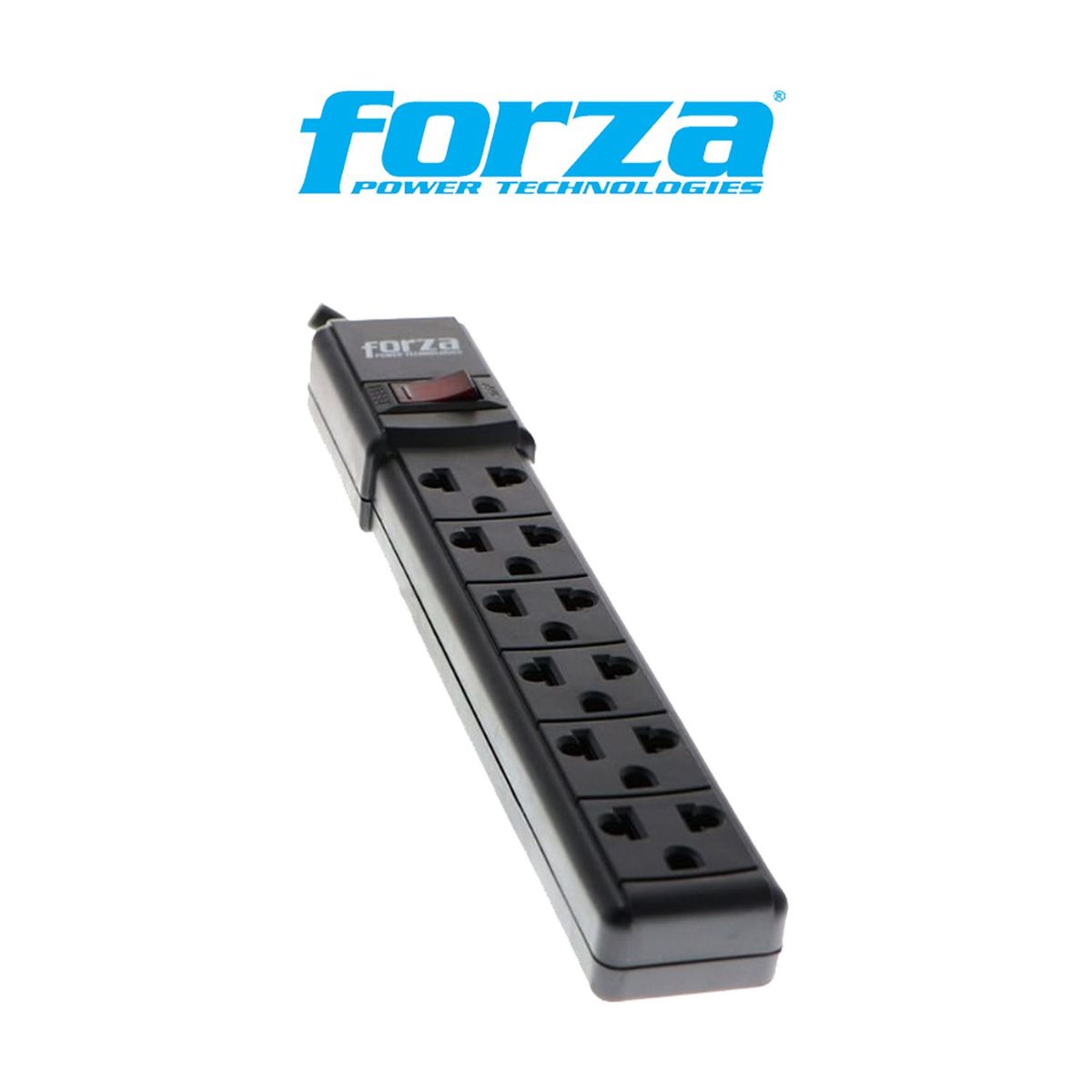 FORZA - Supresor de Picos PS-001B Forza 6 Tomas 2200W