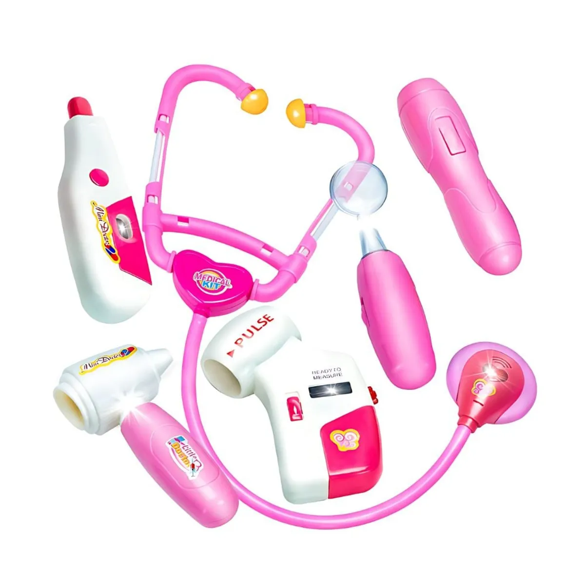 GENERICO - Kit Doctora Juguete Para Niñas Con Luces Y Sonido Caja