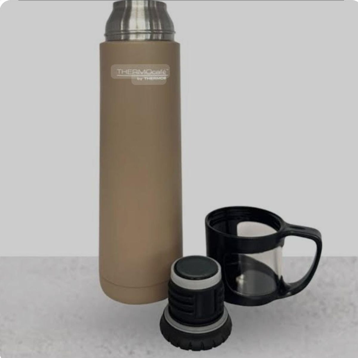 THERMOS - Termo De Acero Líquidos Calientes 500ML Beige