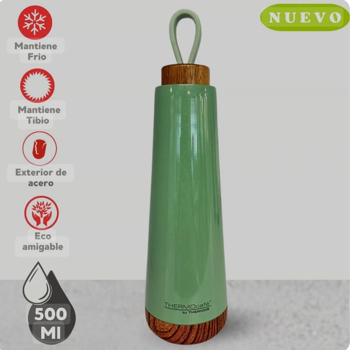 THERMOS - Botella Térmica De Acero Eco 500ml Verde THERMOS