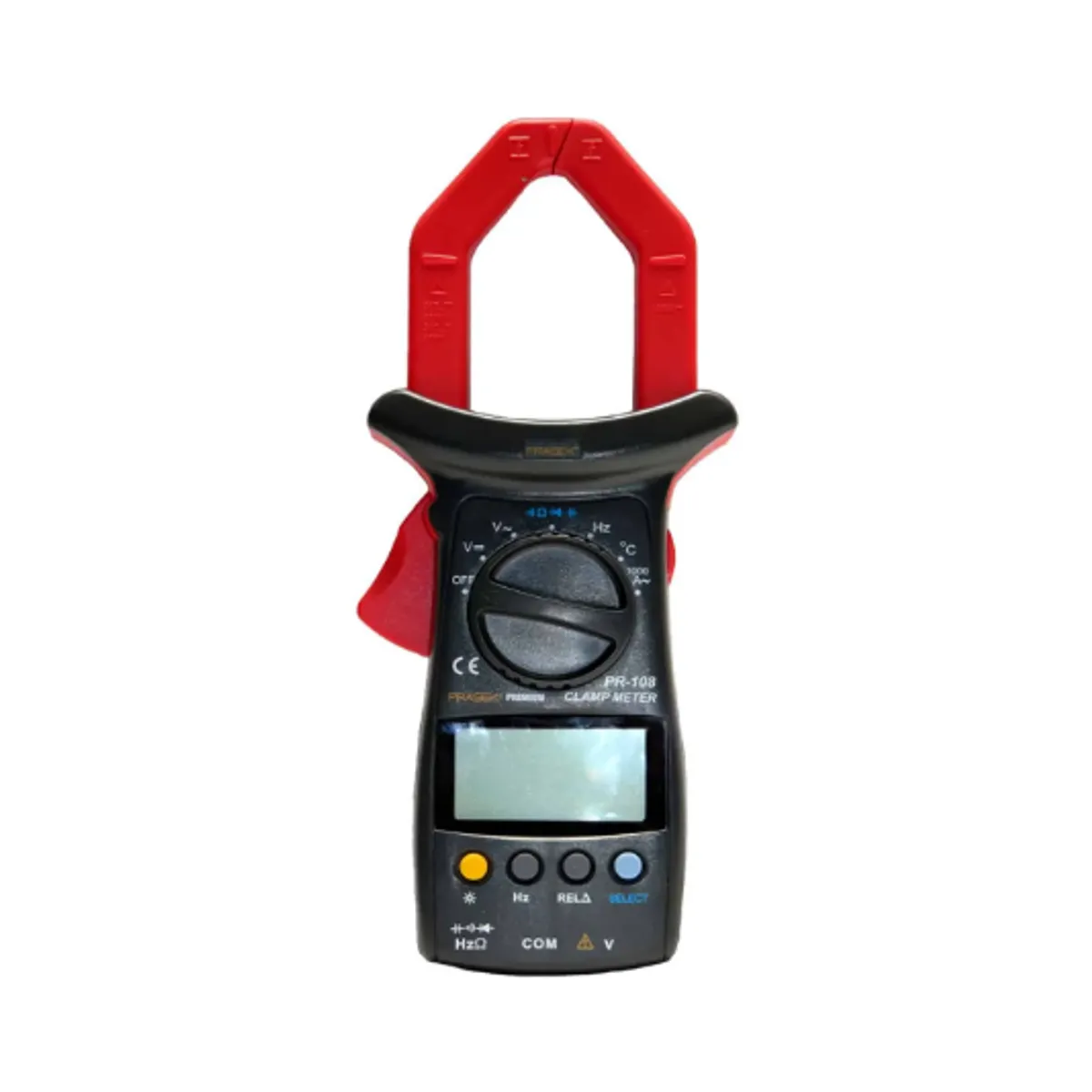 PRASEK - Pinza Amperimétrica Digital PR-108 PRASEK