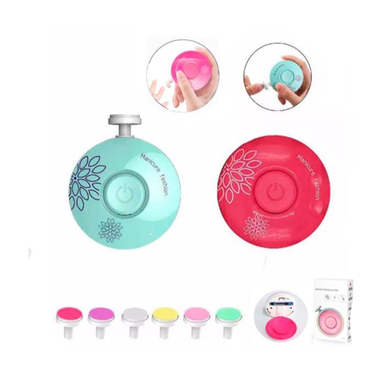 GENERICO - Cortadora de Uñas Eléctrica para Bebé