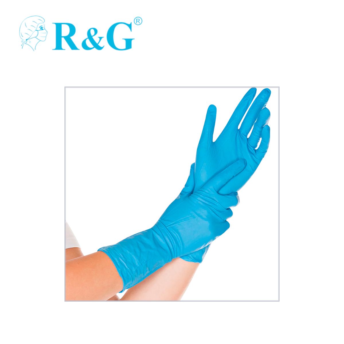 R&G - Guantes de nitrilo talla S 100 unidades R&G