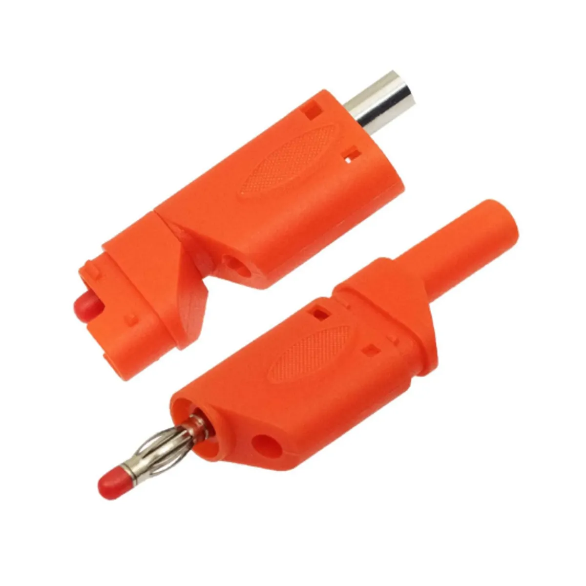 OPALUX - Plug Banana Encapsulada NegroRojo BJ-01RN OPALUX