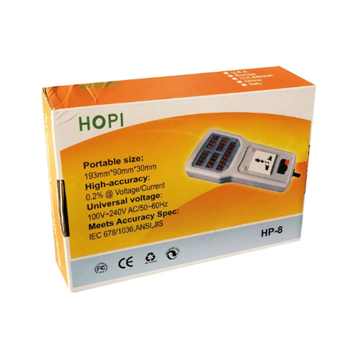 GENERICO - Testeador de Potencia Portátil HP-8 HOPI