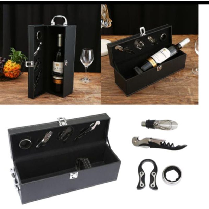 GENERICO - Kid De Accesorios Para Vino 5pcs