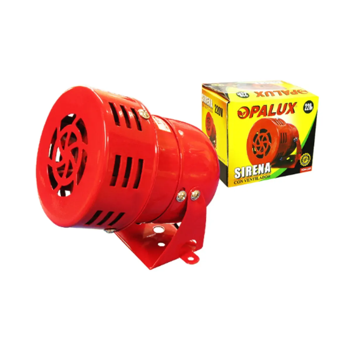 OPALUX - Sirena de Viento con Motor Inducción y Ventilador TDH-220 OPALUX